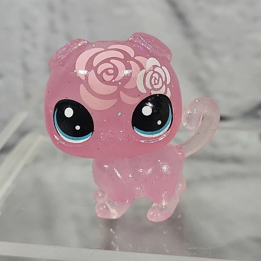 Littlest Pet Shop LPS Mini‎ Figures Lot Of 6 Cat Dog Birds
